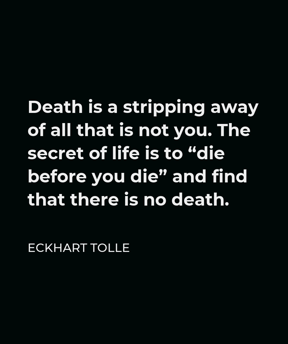 Death ego Eckhart-Tolle