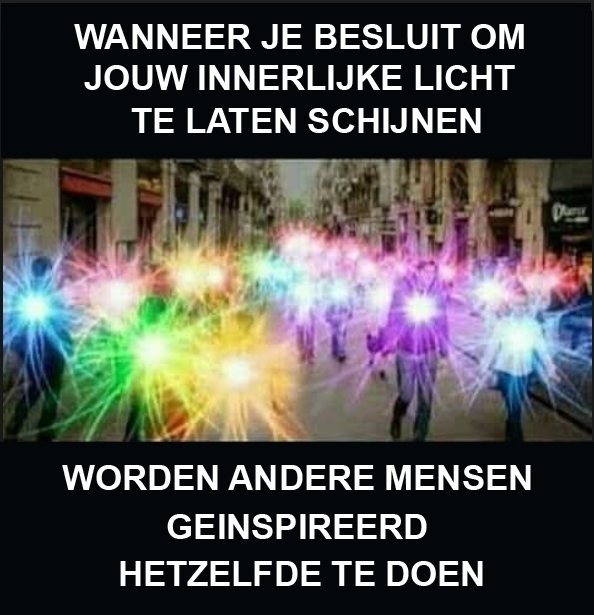 Innerlijke licht delen